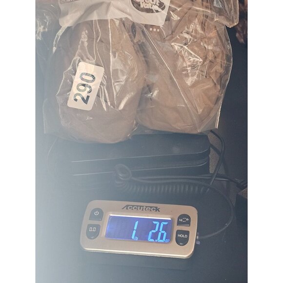 Pair Vtg Half Pint Embossed Colonial Graphics Brown Whiskey Bottle  Federal Law - Picture 10 of 10